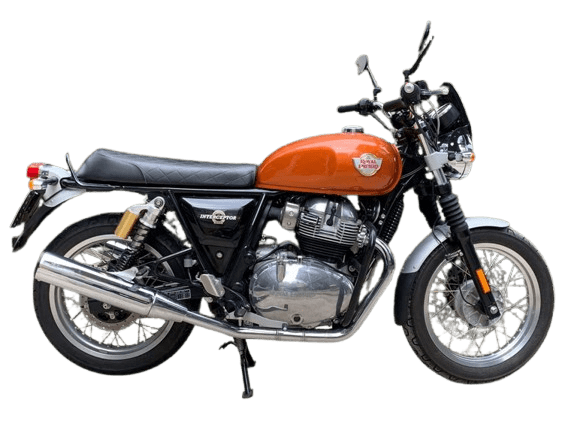Ponteira Customer instalada na Interceptor 650 Royal Enfield
