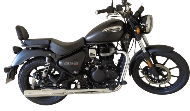 Ponteira customer instalada na Meteor 350 Royal Enfield