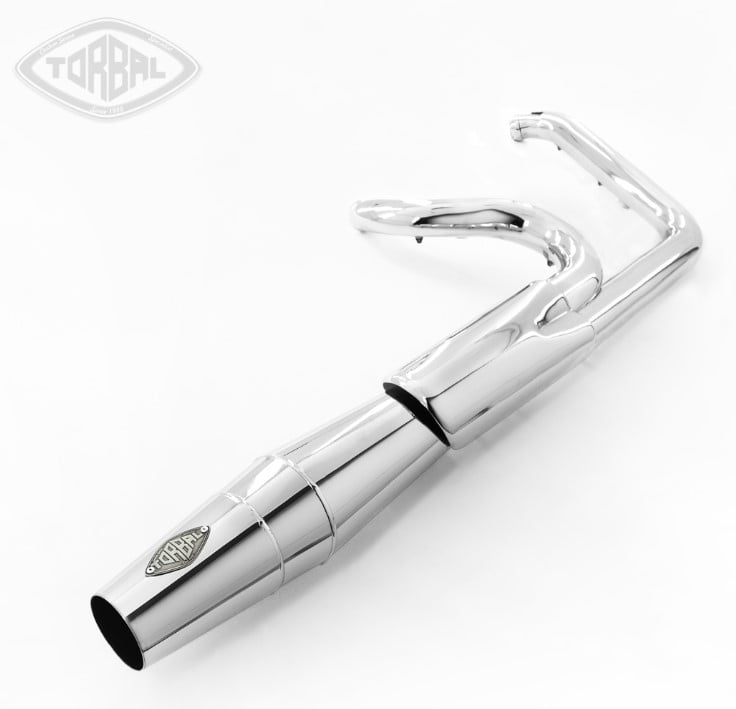 Escapamento 883 1200 XL Iron ThunderBolt 2X1 Harley Davidson Torbal
