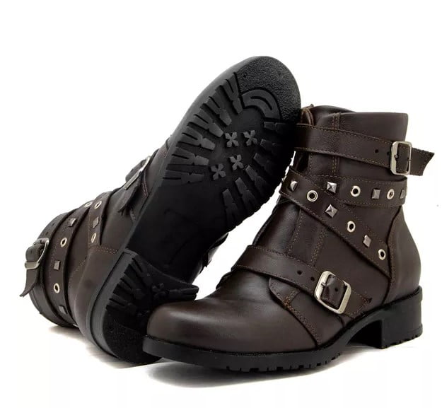 Coturno Bota Para Moto Feminina Coturno Adventure Feminino Tênis