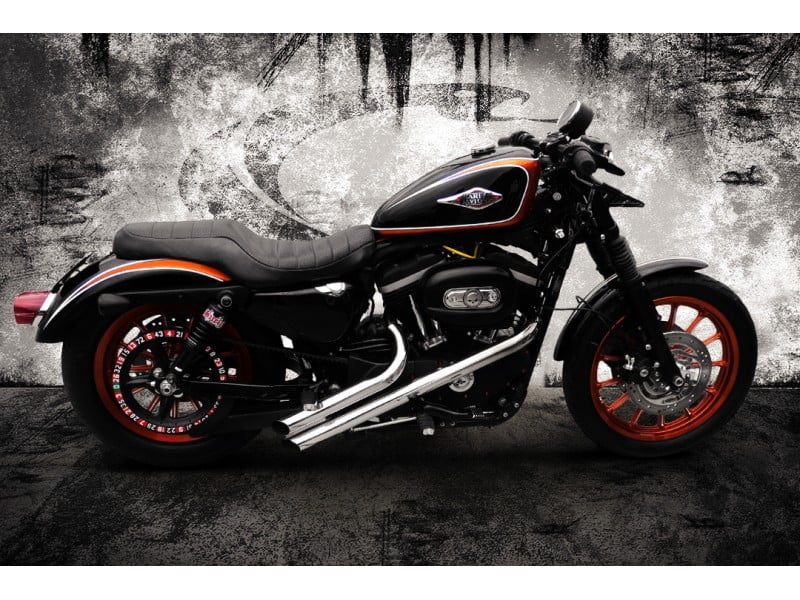 Escapamento HD Furia Moto Harley XL 1200 Iron 