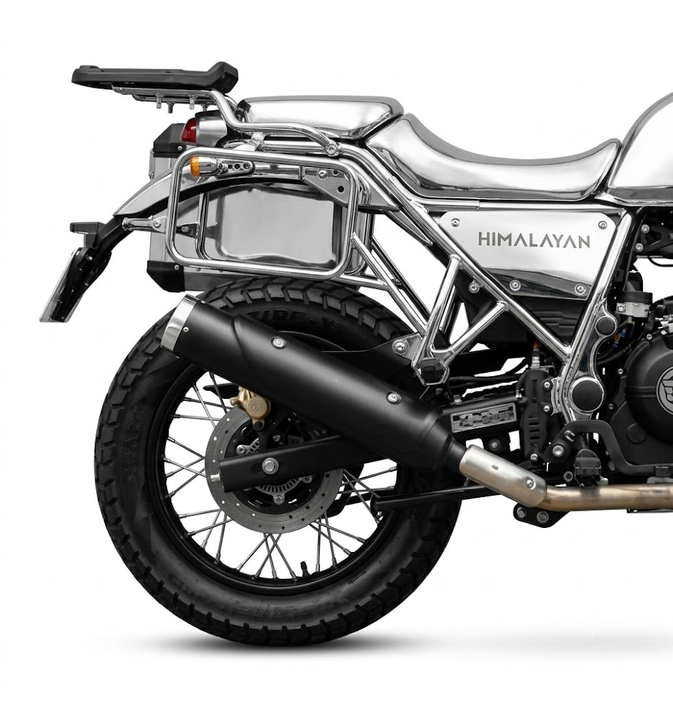 Ponteira Escapamento Royal Enfield Himalayan 411 e Scram 411 Corte Reto 4" Torbal