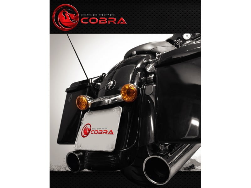 Ponteira Escapamento Harley Ultra Limited Slashcut Cobra