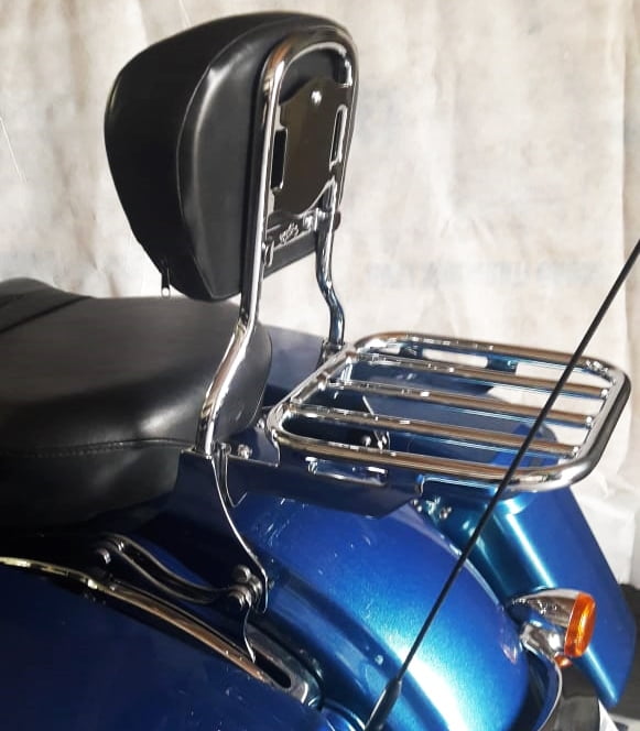 Sissy Bar Destacável Moto Harley Street Glide Lux Motos