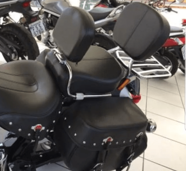 Encosto do Piloto Harley Heritage Rasante Custom