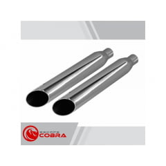Ponteira Dyna Super Glide Sport Ø3" - Chanfrada - Cobra - Preta - Promoção Ponteira Dyna Super Glide Sport Ø3" - Chanfrada - Cobra - Preta - Promoção