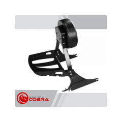 Sissy Bar Harley Softail Breakout Destacável - Cobra - Preto Promoção Sissy Bar Harley Softail Breakout Destacável - Cobra - Preto Promoção