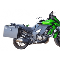 Baú Alumínio Moto Kawasaki Versys 1000 Lateral e Traseiro Bauleto Livi