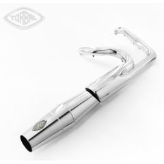 Escapamento 883 XL Iron 1200 ThunderBolt 2X1 Harley Davidson Torbal Escapamento 883 XL Iron 1200 ThunderBolt 2X1 Harley Davidson Torbal