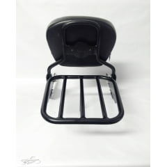 Sissy Bar Harley Fat Boy Baixo Encosto Com Grade