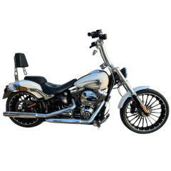 Guidão Shadow 750 Seca Suvaco 2 polegadas Curve
