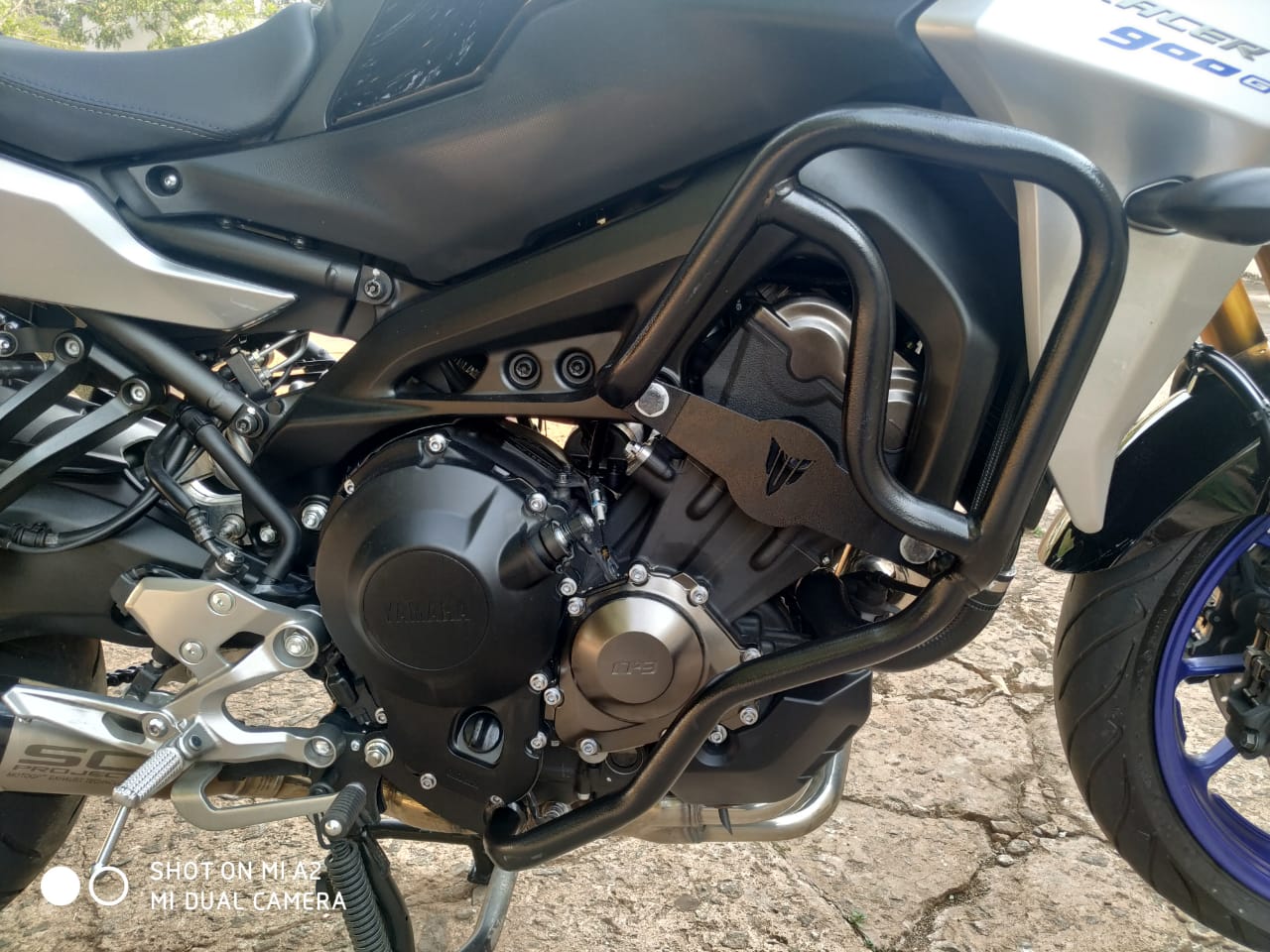 Protetor de Motor e Carenagem Tracer 900 GT Yamaha moto Tracer900 