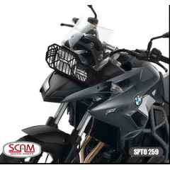 Protetor Farol Moto BMW F 800 GS Adventure - F800 GS - Scam Protetor Farol Moto BMW F 800 GS Adventure - F800 GS - Scam