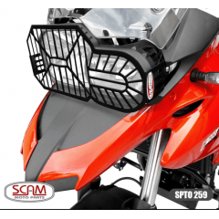 Protetor Farol Moto BMW F 800 GS Adventure - F800 GS - Scam Protetor Farol Moto BMW F 800 GS Adventure - F800 GS - Scam