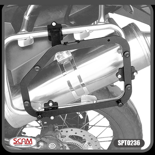 Suporte Baú Lateral BMW F800 GS Adventure Monokey - Scam Suporte Baú Lateral BMW F800 GS Adventure Monokey - Scam