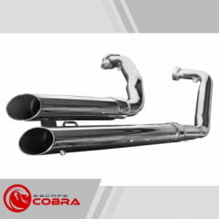 Escapamento Boulevard M 800 Slasher - Escape Cobra Escapamento Boulevard M 800 Slasher - Escape Cobra