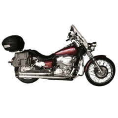 Escapamento Esportivo Shadow 750 Reto Escape Cobra