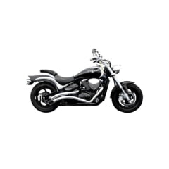 Escapamento JJ Moto Boulevard M 800 Esportivo Cromado Escape Cobra