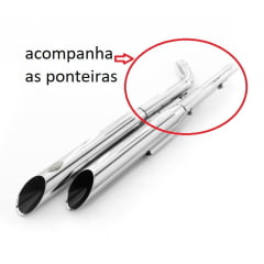 Escapamento Marauder 800 Ponteira Esportiva Torbal