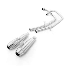 Escapamento Peashooter 2x2 Torbal para Royal Enfield Interceptor 650 e Continental GT 650