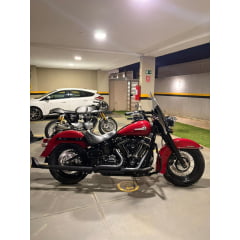Escapamento Fishtail Rabo de Peixe Harley Heritage Duo Chigano Customer Escapamento Fishtail Rabo de Peixe Harley Heritage Duo Chigano Customer