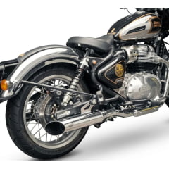 Ponteira Classic 650 Royal Enfield Lateral 3.5" Torbal