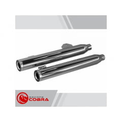 Ponteira Dyna Fat Bob Sport ø3" - Aero - Cobra Ponteira Dyna Fat Bob Sport ø3" - Aero - Cobra