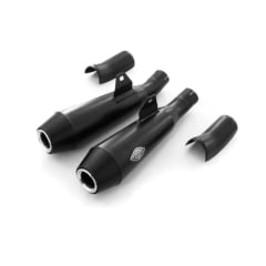 Par Ponteiras para Escapamento Peashooter Torbal para Royal Enfield Interceptor 650 e Continental GT 650