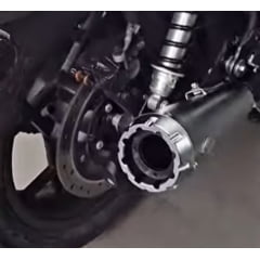 Ponteira Shotgun 650 Shot Chrome Royal Enfield Torbal