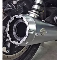 Ponteira Shotgun 650 Shot Chrome Royal Enfield Torbal