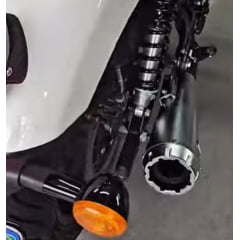 Ponteira Shotgun 650 Shot Chrome Royal Enfield Torbal