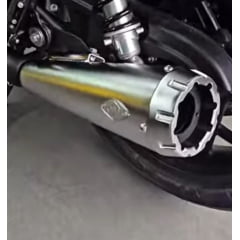 Ponteira Shotgun 650 Shot Chrome Royal Enfield Torbal 