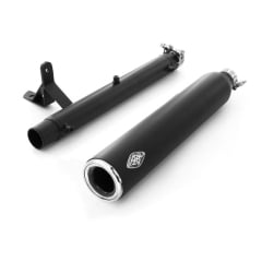 Ponteira Classic 350 Royal Enfield Terminal Cromado Torbal Corte Reto