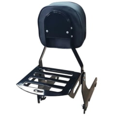 Sissy Bar Harley Heritage Encosto Traseiro Grade Cobra