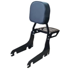 Sissy Bar Harley Heritage Encosto Traseiro Grade Cobra