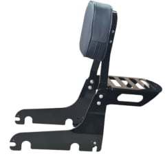 Sissy Bar Harley Heritage Encosto Traseiro Grade Cobra