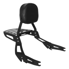 Sissy Bar Moto Boulevard 1800 Encosto com grade Cobra