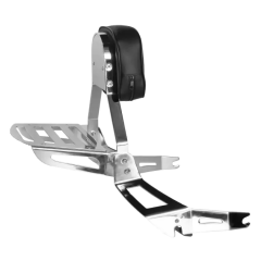 Sissy Bar Moto Boulevard 1800 Encosto com grade Cobra