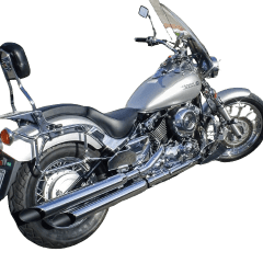 Escapamento Drag Star 650 Longo 3" Reto Torbal