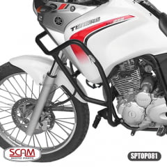 Protetor Motor Tenere 250 Carenagem com Pedaleira Preto - Scam Protetor Motor Tenere 250 Carenagem com Pedaleira Preto - Scam