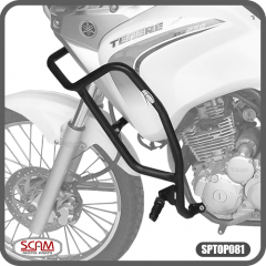 Protetor Motor Tenere 250 Carenagem com Pedaleira Preto - Scam Protetor Motor Tenere 250 Carenagem com Pedaleira Preto - Scam
